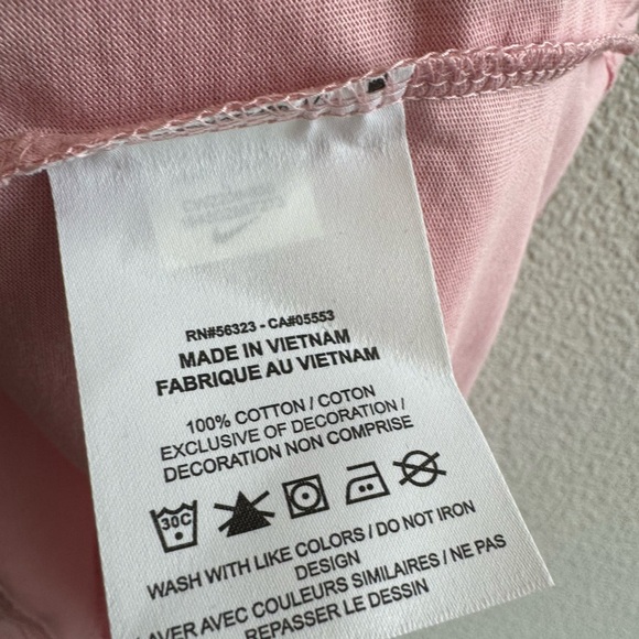 NWT Nike Sportswear Standard Fit Sleeveless Muscle Tank Top Pink Glaze Black - Picture 10 of 10